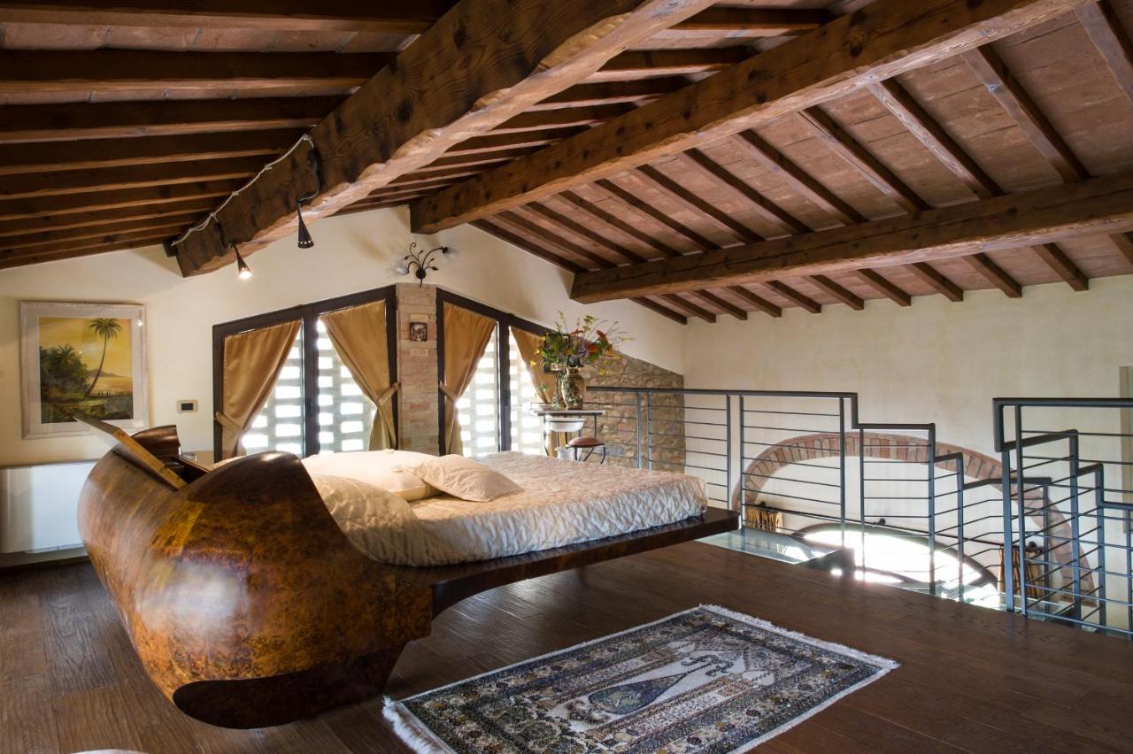 fattoria pogni certaldo toskana bedroom