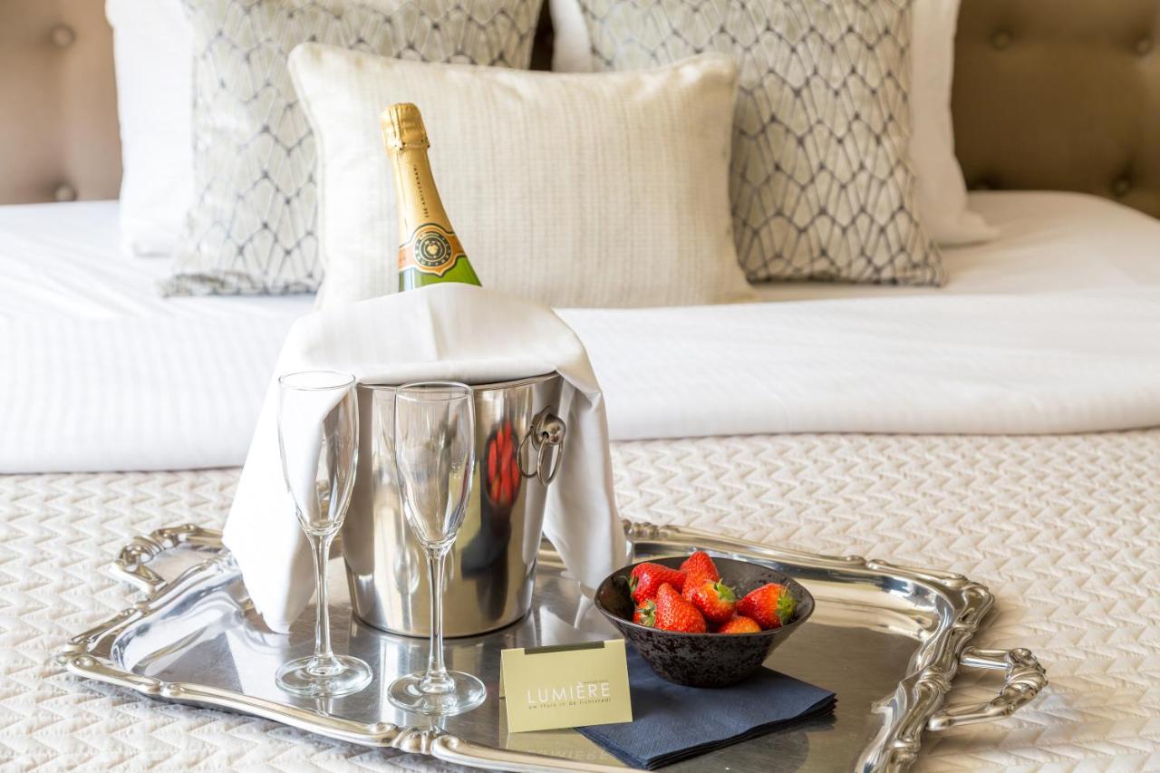 hotel boutique hotel lumiere eindhoven brabant champagne in bed