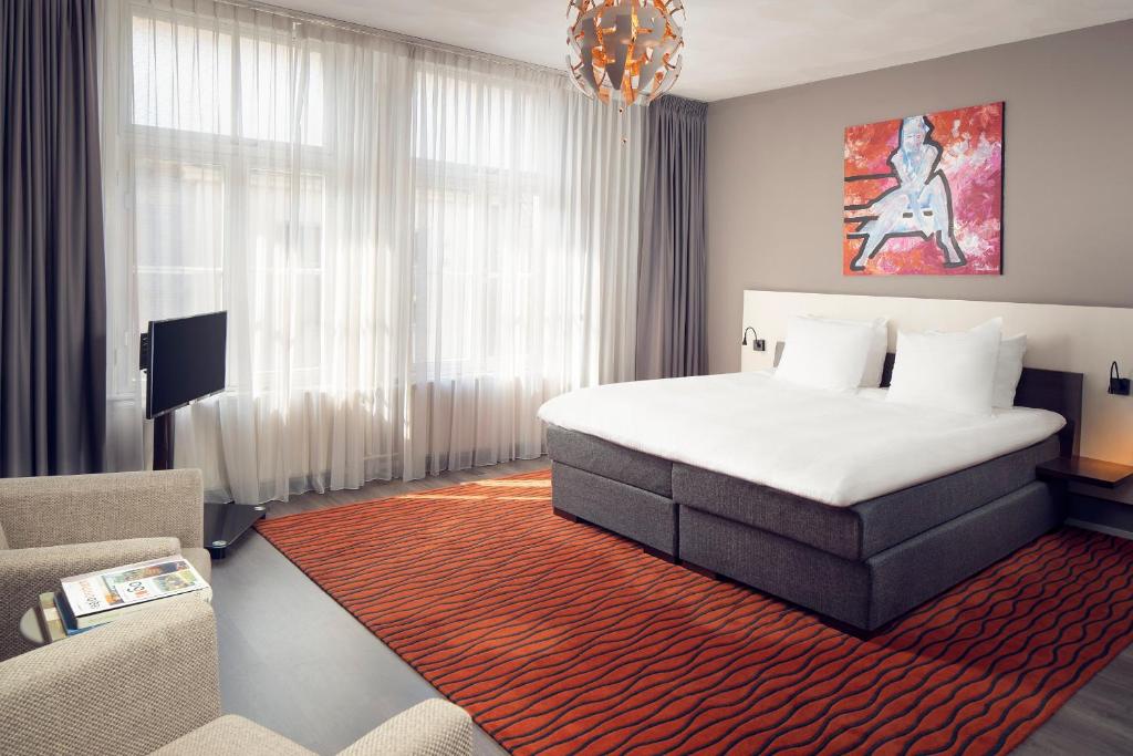 hotel de wereld wageningen gelderland bed