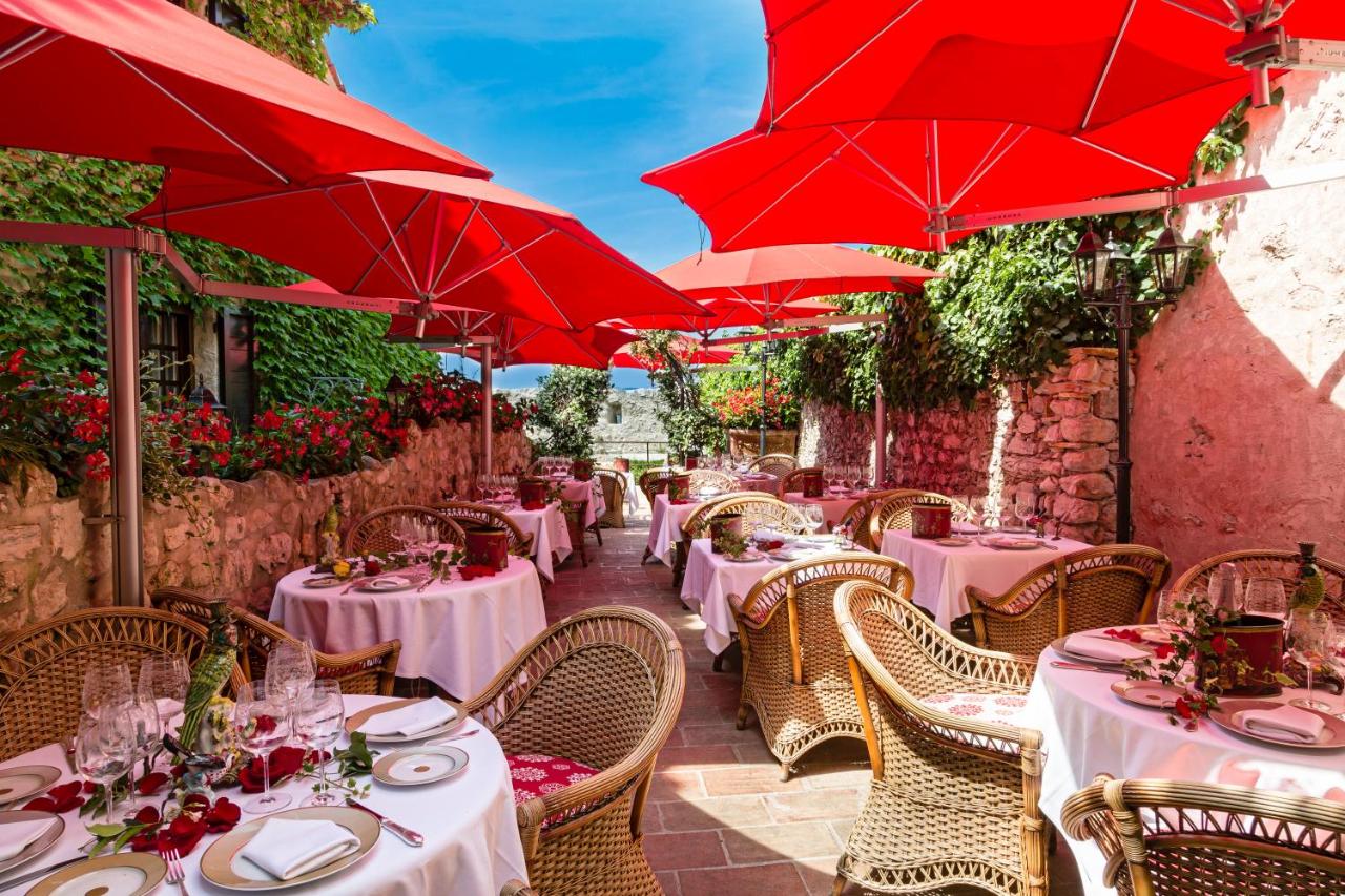 hotel le saint paul saint paul de vence provence patio