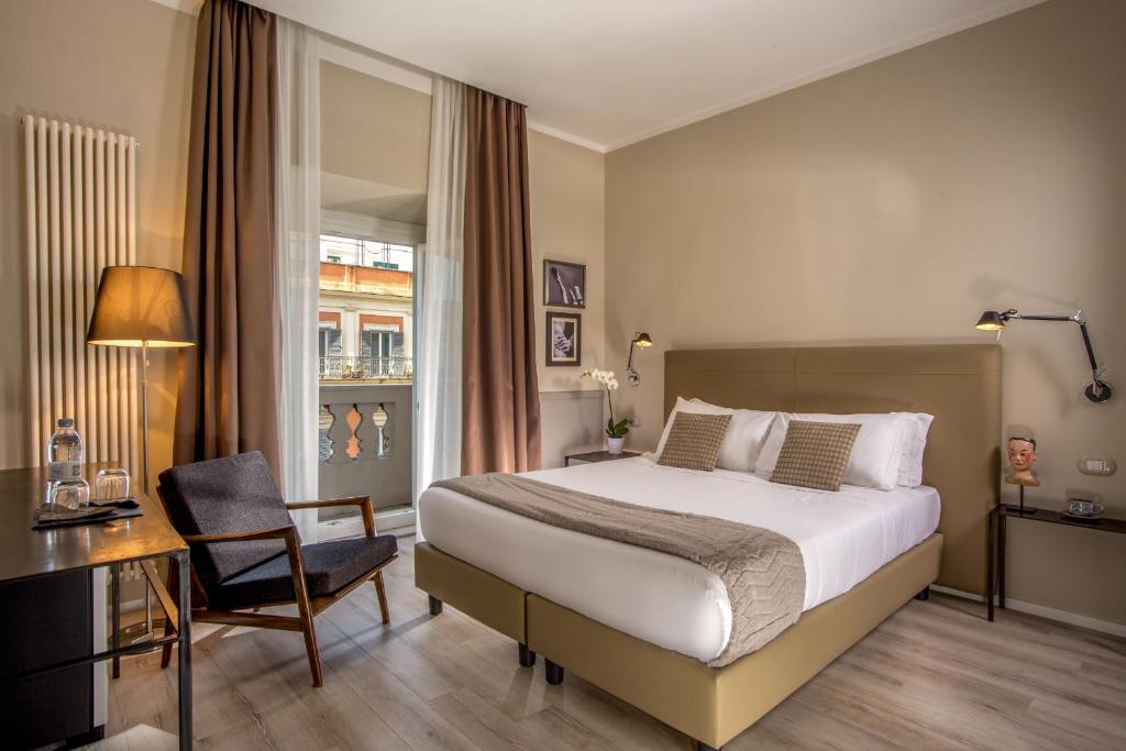 hotel nazionale 51 group rome italien bed