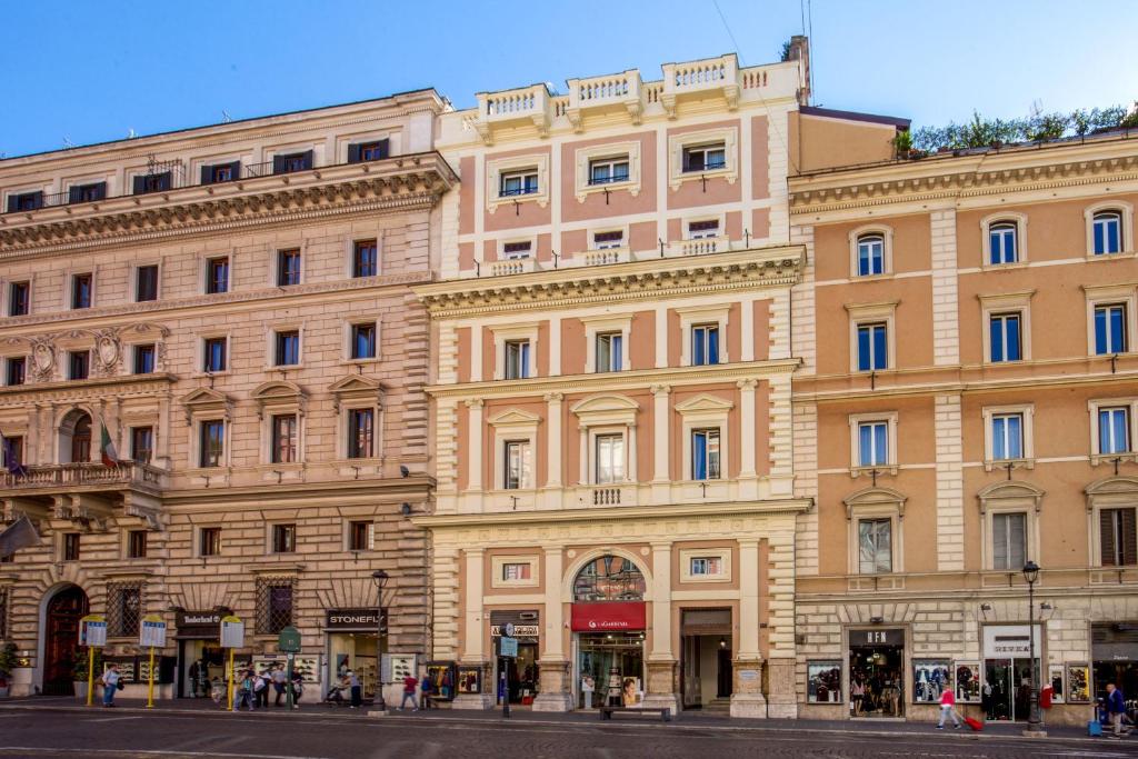 hotel nazionale 51 group rome italien building
