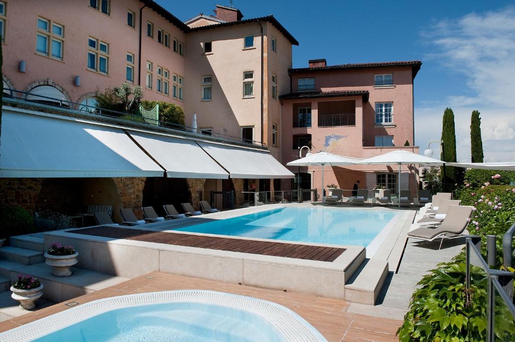 hotel villa florentinee lyon pool