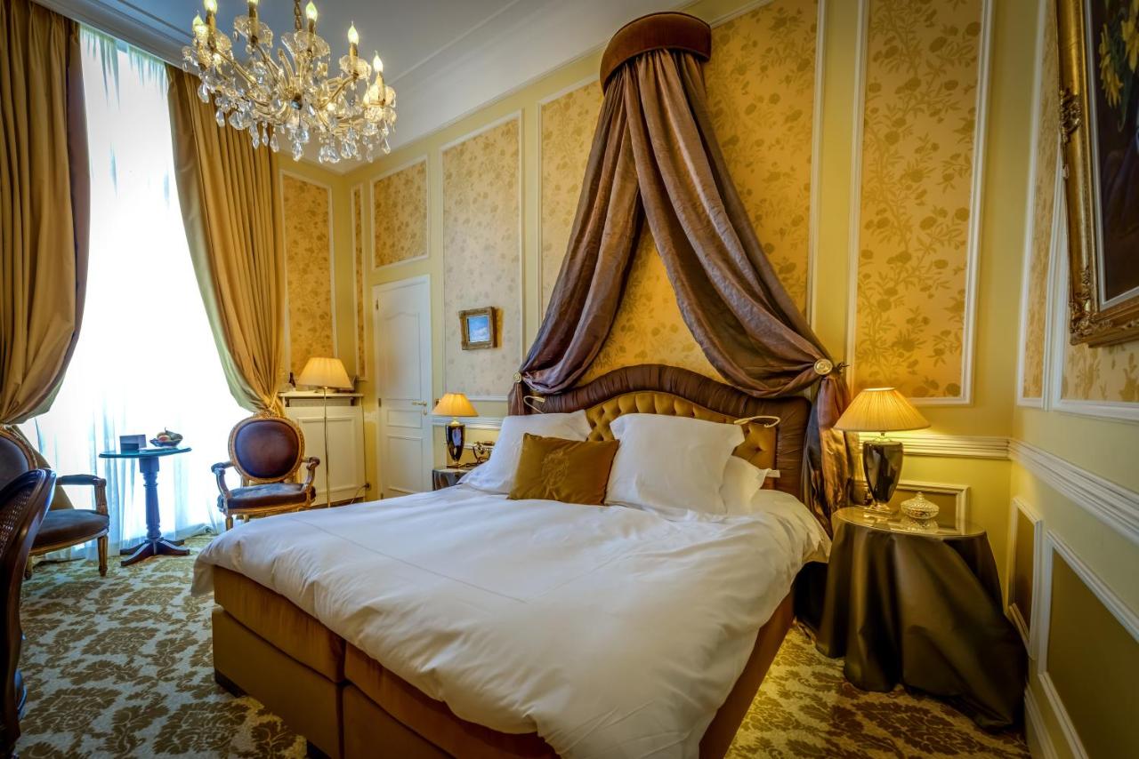relais and chateaux hotel heritage bruges belgien bed