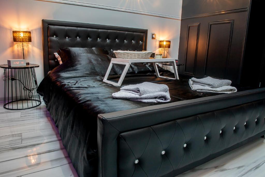 appart hotel glam88 suites remiremont vogesen bed