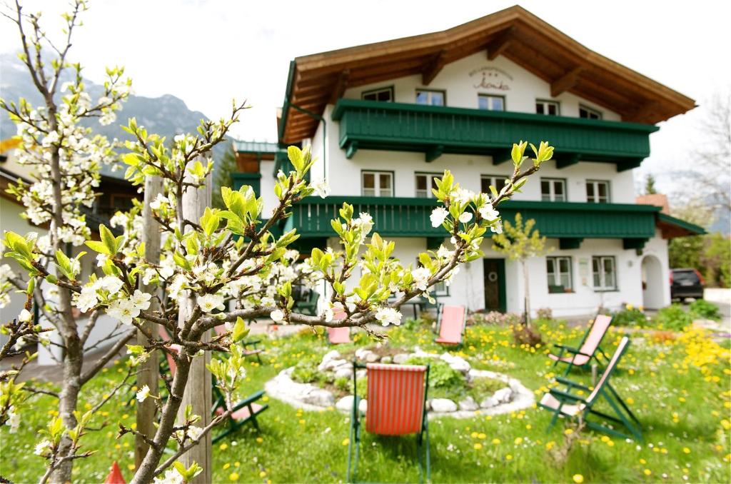 hotel bio landpension monika leutasch österreich building