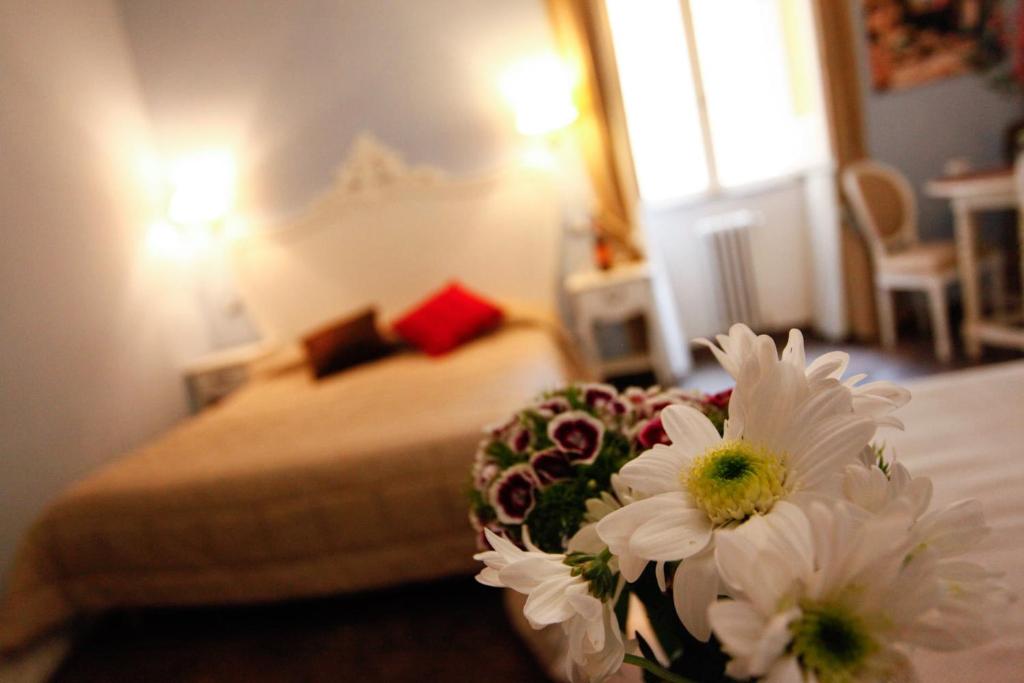 Hotel Casa De Fiori Apartments Rom bed